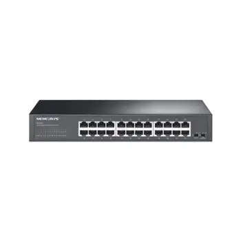 Mercusys 24-Port Gigabit Desktop Rackmount Switch, MRC-MS124GS