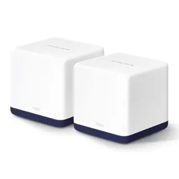 Mercusys AC1900 Whole Home Mesh Wi-Fi System (2-Pack), MRC-HALO H50G 2-PACK