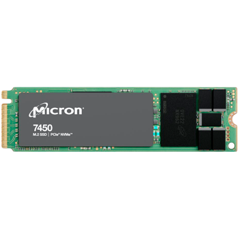 MICRON 7450 MAX 400GB NVMe PCIe M.2 2280 Non-SED Enterprise SSD, MTFDKBA400TFS-1BC1ZABYYR