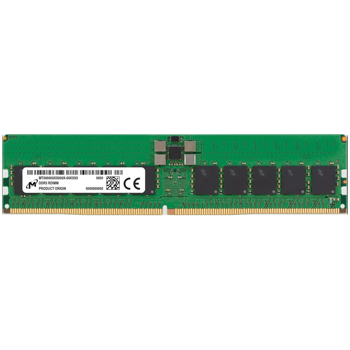 Micron 96GB 12GX80 DDR5 SDRAM MODULE COMMERCIAL STD GREEN 12V RDIMM, MTC40F204WS1RC56BB1