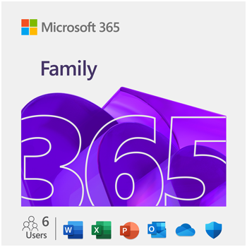 Microsoft M365 Family Subscription FY25H2 Online Product Key License 1 License Eurozone Downloadable Click to Run ESD NR 1 Year, EP2-36894