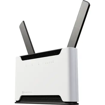 Mikrotik Chateau LTE7 ax, Wi-Fi 6 dual-band router, 4×1G + 1×2,5G LAN, LTE Cat7 modem (R11e-LTE7), RouterOS v7, 76157