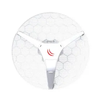 Mikrotik RBLHG-5nD-3 (LHG 5), Dual Chain 5Ghz 802.11an, 24.5dBi antena, 600MHz CPU, 64MB RAM, 1x LAN, POE, PSU, RouterOS L3 - BULK, 58222