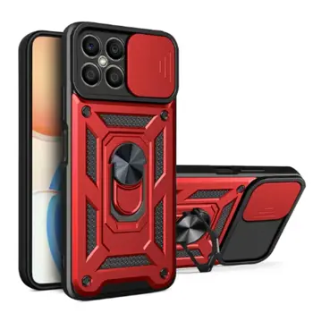 MM TPU HONOR 600/600 PRO - ANTI-SHOCK WITH RING crvena