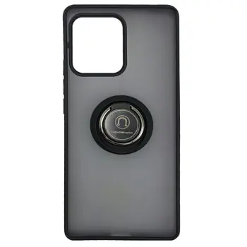 MM TPU HONOR MAGIC 7 LITE MATTE BLACK WITH RING