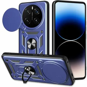 MM TPU HONOR MAGIC 8 LITE ANTI-SHOCK WITH RING plava