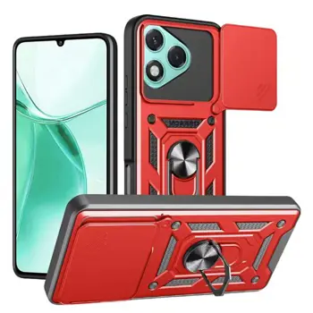 MM TPU HONOR X5C+ ANTI-SHOCK WITH RING crvena