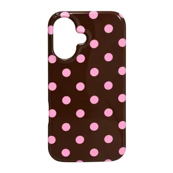 MM TPU IPHONE 17 - DOTS ON Brown