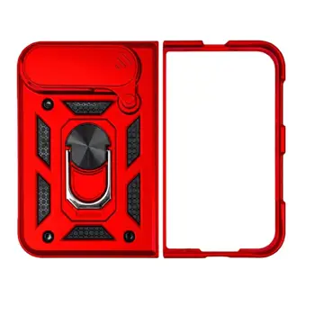 MM TPU IPHONE DUO ANTI-SHOCK WITH RING crvena