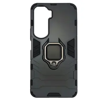 MM TPU SAM GALAXY S25 Edge ANTI-SHOCK WITH RING IIl crna