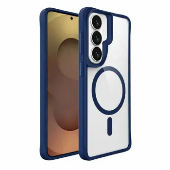 MM TPU SAM GALAXY S26 - DROP-PROOF COMBAT X BLACK-BLUE MAGSAFE SLIM