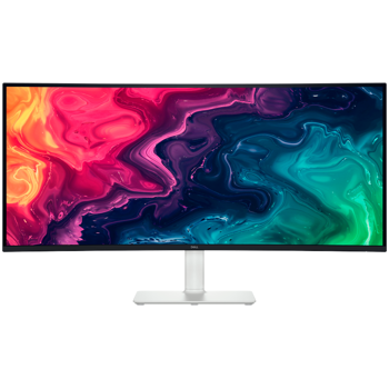 Monitor Dell 34 Plus S3425DW Curved, 3440x1440, WQHD, 120Hz, VA Antiglare, 21:9, 3000:1, 300 cd/m2, 5ms/3ms/1ms, AMD FreeSync Premium, 178/178,  2xHDMI, 2xUSB-C, 2xUSB-A, 2x 5W Speakers, Tilt, Slant, 