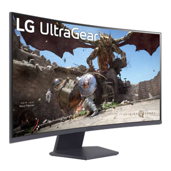 Monitor LG 32", 2560x1440 VA, 180Hz, 32GS60Q, 180Hz, zakrivljeni