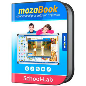 mozaBook SCHOOL-LAB - one chosen language / one device / 1 Year, MS-1Y