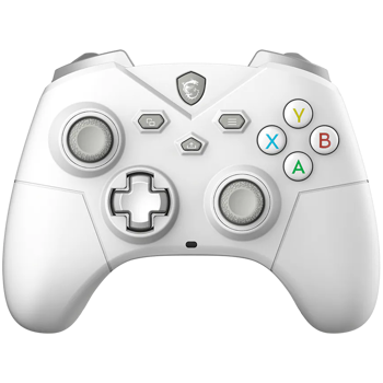 MSI Gaming Controller FORCE GC300 WIRELESS WHITE, Wireless, Bluetooth, 600 mAh Li-Ion Battery, 3.5mm Audio Jack, FORCE GC300 W WHITE