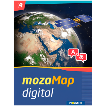 Multilingual Geographical Digital Atlas - Secondary School. 1year, 1device. 288 maps., MS-4099D
