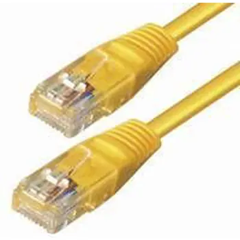 NaviaTec Cat5e UTP Patch Cable 20m yellow, NVT-CAT5E-U082