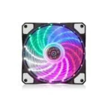 NaviaTec PC Case Fan 120mm, Colorful LED NVT-FAN120 COLOR2