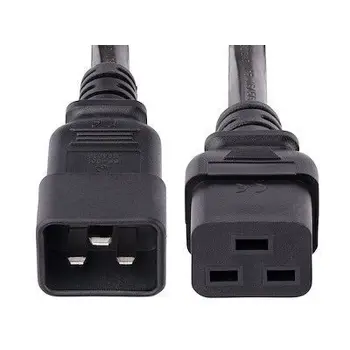 NaviaTec Power Cable - IEC C19 to IEC C20, black, 2m, NVT-POWER-206