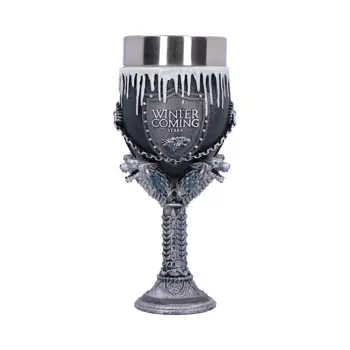 NEMESIS NOW HOUSE STARK GOBLET 17.5CM (GOT)
