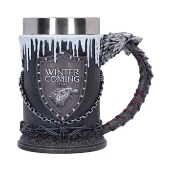 NEMESIS NOW HOUSE STARK TANKARD 14.7CM