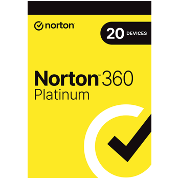 Norton 360 Platinum 20 Devices, 1 year, box, 21428066