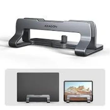 NOT DOD AXAGON Vertikalni stalak za laptop 10"-17,3", STND-VG, sivi, STND-VG
