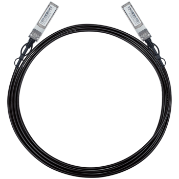Omada 3M Direct Attach SFP+ Cable for 10 Gigabit Connections SPEC: Up to 3 m Distance, SM5220-3M