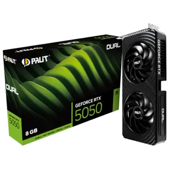 Palit GF RTX5050 Dual 8GB, NE65050019P1-GB2070D
