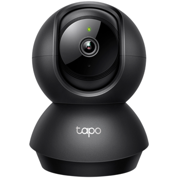 Pan/Tilt Home Security Wi-Fi CameraSPEC: 3MP (2304x1296), 2.4 GHz, Horizontal 360o FEATURE: Pan/Tilt, Motion Detection and Notifications, Sound and Light Alarm, Remote Control, Two-Way Audio, Voice Co