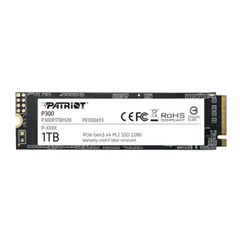 Patriot SSD P300 R2100/W1650, 1TB, M.2 NVMe, P300P1TBM28