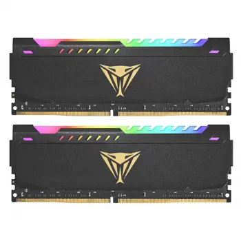 Patriot Viper Steel , 3600Mhz, 16GB (2x8GB) RGB, PVSR416G360C0K