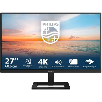 Philips 27" 27E1N1800AE, UHD, HDMI, 100Hz, USB-C, 27E1N1800AE/00