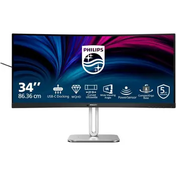 Philips 34" 34B2U5600C, 2xHDMI, DP, TB, RJ45, KVM, 34B2U5600C/00