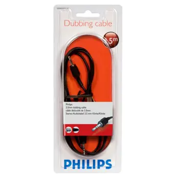  Philips 3.5mm (M) na 3.5mm (M) 1.5m stereo SWA252, SWA2529W/10
