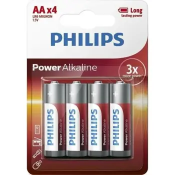 Philips baterije AA, 4 komada, LR06P4B/00