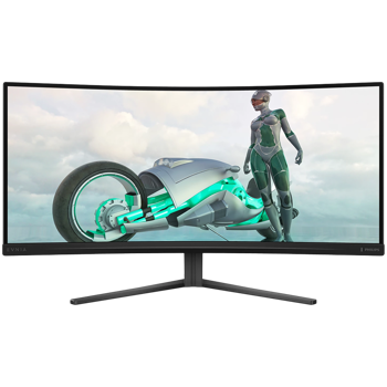 Philips Monitor Evnia 3000 34M2C3500L 34 Curved VA, 3440x1440 (WQHD), 180Hz, 0.5ms, 300 cd/m², 4000:1, HDR10, 2x HDMI, DisplayPort, Adaptive Sync, 3-year warranty, 34M2C3500L/00