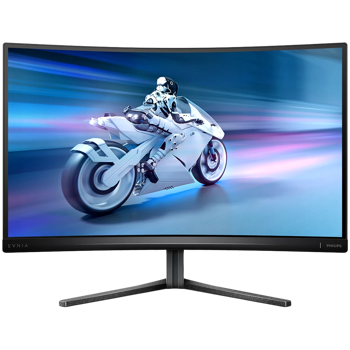 Philips Monitor Evnia 5000 27M2C5200W 27 Curved VA, 1920x1080 (Full HD), 280Hz, 0.3ms, 300 cd/m², 4000:1, HDR10, 2x HDMI, DisplayPort, Height Adjustable, 3-year warranty, 27M2C5200W/00