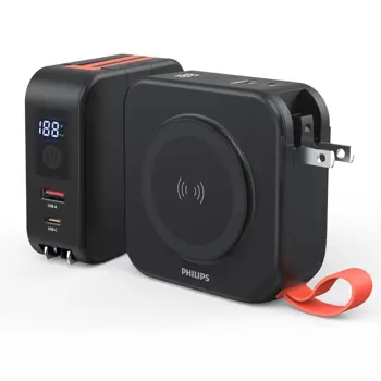 Philips power bank DLP4347CB, 10.000mAh, USB-C, DLP4347CB/00