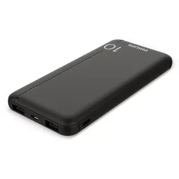 Philips Powerbank DLP1810CB, 10,000 mAh, USB-A+C, DLP1810CB