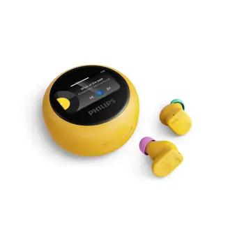 Philips retro in-ear BT slušalice TAMS3YL, žute, TAMS3YL/00