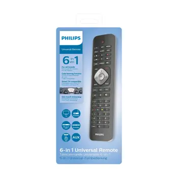 Philips univerzalni daljinski upravljač 6u1, SRP5016/10
