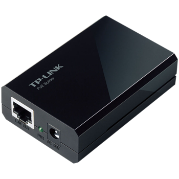 PoE Splitter Adapter, 1× Gigabit PoE Port, 1× Gigabit Non-PoE Port802.3af Compliant, POE10R-AS