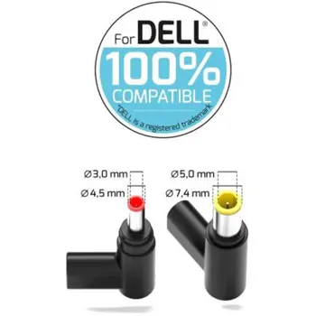 Port punjač 65W GaN2 USB-C za DELL NB, 2 nastavka, 904065DEEU