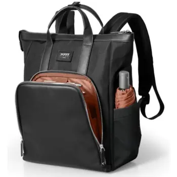 Port ruksak MUSE TL ECO 16" + neseser, crna, 135180