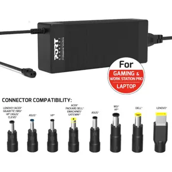 Port univerzalni punjač 250W EU za prijenosnik, 904001EU