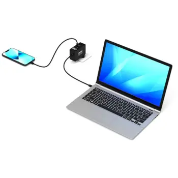 Port zidni punjač GaN 100W USB-C/A, international, 902103