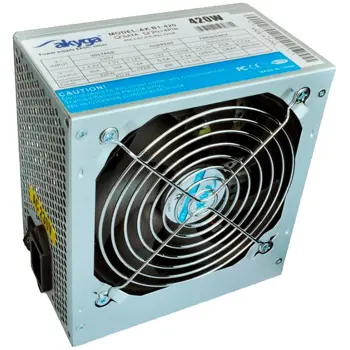 Power Supply AKYGA AK-B1-420 Basic 420W, DC 3.3/5/±12V, 1x120, w/o power cord, AKB1420
