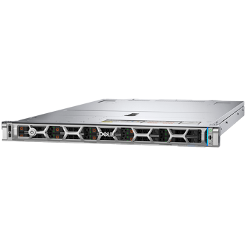 PowerEdge R470, 8x2.5", Intel Xeon 6 6507P (3.5G, 8C/16T, 24GT/s, DDR5-6400, 150W), 32GB RDIMM 6400MT/s, 480GB SSD SATA, PERC H965i, iDRAC10 Enterprise, Dual PSU 1100W, DP 10GbE, Sliding Rails, 3Y NBD