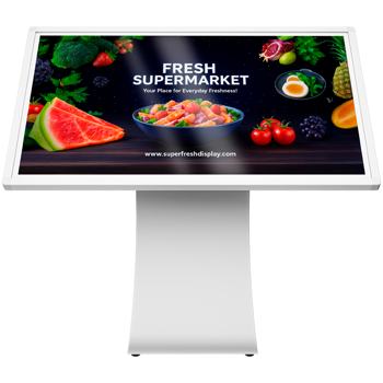 Prestigio Solutions IDS Indoor Totem Tilted 55 inches, 4K (3840x2160), Android 11: RK3399B/4GB/64GB, IR10TP, Power Plug EU, PSTI55A1S1